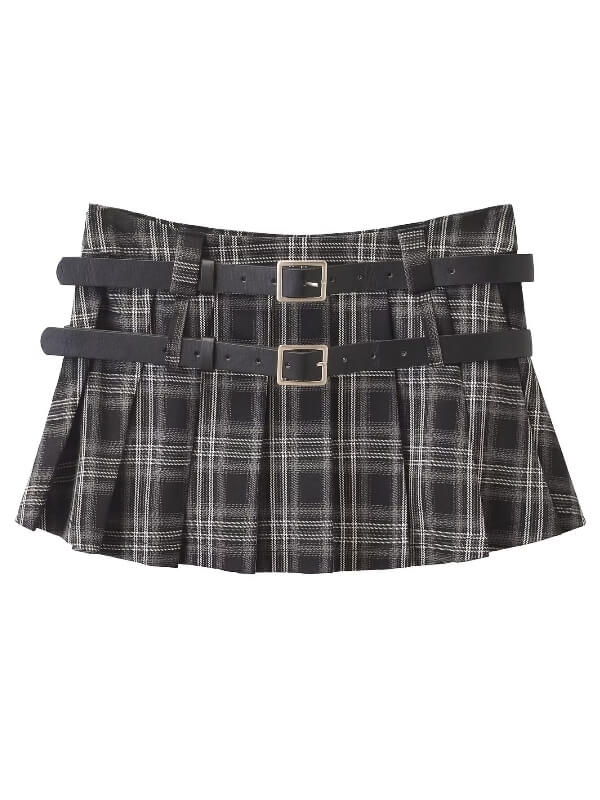 cutiekill-double-belt-academia-plaid-mini-skirt-om0395-3