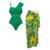 Swimsuit and Wrap Skirt