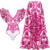 Swimsuit and skirt