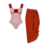 Swimsuit and skirt