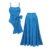 Swimsuit and skirt