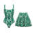 Swimsuit and skirt