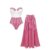 Swimsuit and skirt