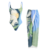 Swimsuit and sarong