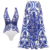 Swimsuit and skirt