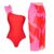 Swimsuit and sarong