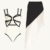 Swimsuit and skirt