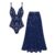 Swimsuit and skirt
