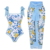 Swimsuit and sarong