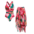 Swimsuit and skirt