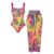 Swimsuit and sarong