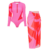 Swimsuit and sarong