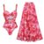 Swimsuit and skirt