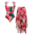Swimsuit and skirt